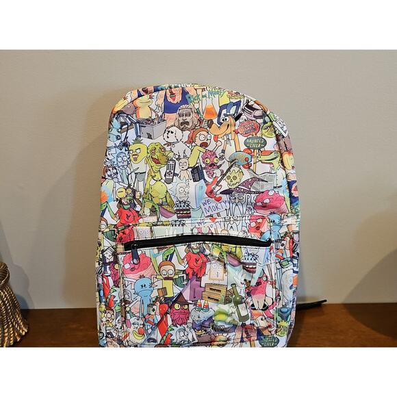 Rick And Morty Backpack NWT - Picture 2 of 11